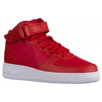 Nike Air Force 1 Mid LV8 Hommes chaussures rouge/blanc HJX202
