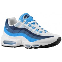 Nike Air Max 95 No Sew Hommes sneakers blanc/bleu clair ZCY406