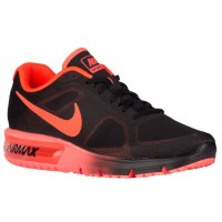 Nike Air Max Sequent Hommes baskets noir/Orange XFY533