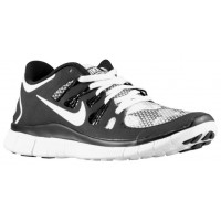 Nike Free 5.0+ Femmes chaussures de sport blanc/noir NBP606