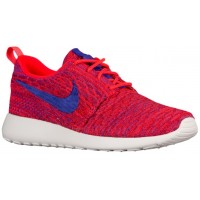Nike Roshe One Flyknit Femmes chaussures rouge/bleu DMX501