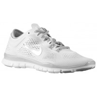 Nike Free 5.0 TR Fit 4 Femmes chaussures de sport blanc/argenté CHJ430