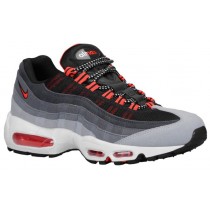 Nike Air Max 95 Hommes chaussures de sport gris/rouge OUP836