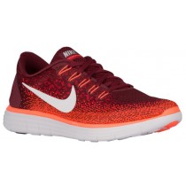Nike Free RN Distance Hommes chaussures de course rouge/Orange WXF931