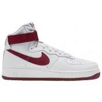 Nike Air Force 1 High Retro Hommes chaussures de sport blanc/bordeaux ITB526