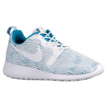 Nike Roshe One Hyper Premium Femmes chaussures blanc/bleu clair ZYL737