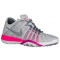 Nike Free TR 6 Femmes chaussures de course gris/rose EQI323