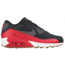 Nike Air Max 90 Femmes chaussures noir/rouge AIP347