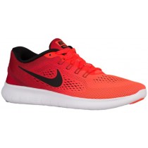 Nike Free RN Femmes chaussures de course rouge/Orange WBZ269