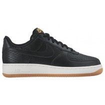 Nike Air Force 1 '07 Low Premium Femmes chaussures noir/blanc KGD934